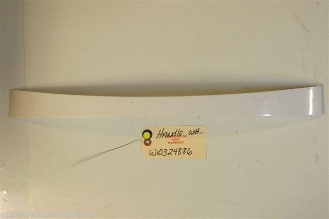 KENMORE DISHWASHER W10324886 Handle wht. scratches NEW W/O BOX KENMORE DISHWASHER W10324886 Handle wht. scratches NEW W/O BOX